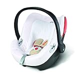 サイベックス CYBEX チャイルドシートマルチカバー  【エイトンQ専用】 パイル地 ホワイト