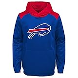 Outerstuff バッファロービルズ ユース NFL オフグリッドプルオーバー フード付きスウェットシャツ Youth X-Large(18) ブルー