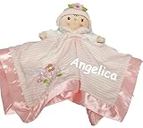 Personalized Claire Doll Lil SnugglersベビーSnuggle毛布ギフト – 13インチ