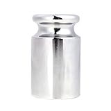 SODIAL(R)重さ1000gのクロムメッキの校正グラム分銅　デジタルスケールバランス　銀白色