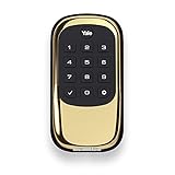 Yale Real Living b1lロック – キーフリープッシュボタンデッドボルト; Oil Rubbed Bronze ( yrd110-nr-0bp ) YRD110NR605 1