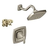 Moen KSVO-M-T3692BN Voss 6-Inch Rainshower, Brushed Nickel [並行輸入品]