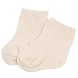 ハヤシ・ニット オーガニックコットン ベビーソックス きなり 7-9cm