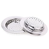 簡単携帯型ステンレススチールKitchen Sink Strainer (トップ幅4.3 in ) by wenkoni。