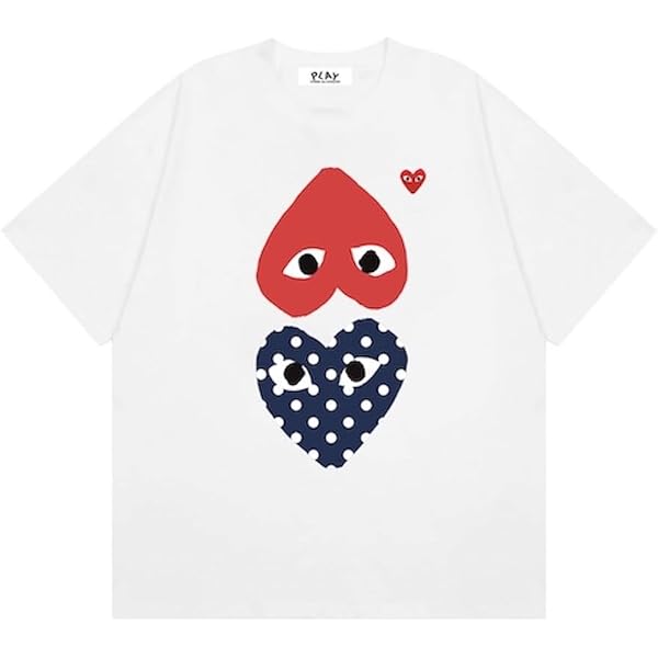 Amazon.co.jp: Play Comme des Garcons T107 Women's Short Sleeve T