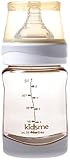 Kidsme PPSU Premium Bottle - Gray/White - 5 oz by Kidsme