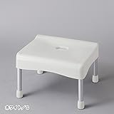 座り心地にこだわった抗菌バスチェア ホワイト タイプ：Ｓバスチェアのみ