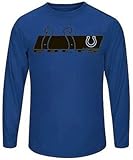 Indianapolis Coltsメンズ長袖合成Stormシャツロイヤルビッグ＆トールサイズ 3XT