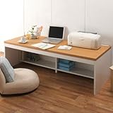 薄型シンプル パソコンデスク W1500 ロータイプ PCデスク PC-6015-NA