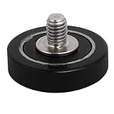 uxcell ベアリングプーリー Fタイプアイドラー ローラー 防錆 M6 x8mmネジ 8mm x 28mm x 7mm