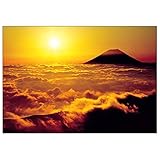 ピンナップ ポストカード 50枚 FJ185 富士山 雲海 御来光