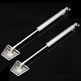 2 x qrityキッチンキャビネット食器棚ドアトイボックスガスストラットStayヒンジ100 N / 22.5lb