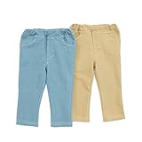 Bobson(ボブソン) 長丈パンツ (80～130cm) キムラタンの子供服 (88109x88609-161a) サックス 120