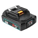 Waitley マキタ18v バッテリー互換 2.5Ah 2500mAh アップグレードされたセル 確実にカットオフ機能付き 全回路保護基板 マキタ電動工具用電池 WTL1830B 軽量 薄型 BL1825b BL1815 BL1820 BL1860b対応 LED残容量表示付き CE,PSE認証済み（１個）