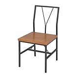 JKプラン カフェスタイルダイニング　チェア ブラック/ブラウン th-018-bkbr