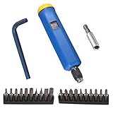 FIT TOOLS ねじ回しセット トルク対応ねじ回し ドライバービット20組、L型レンチ1本付