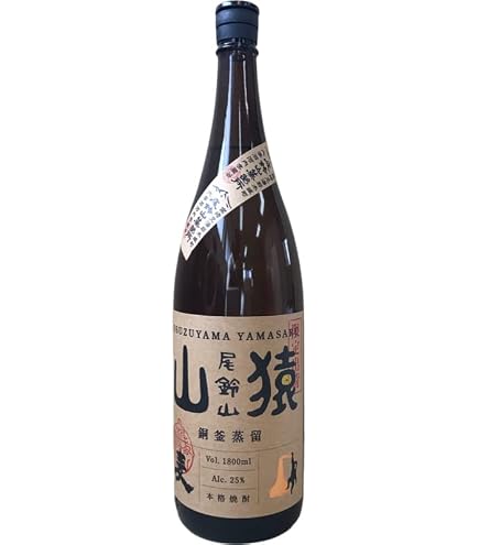 Amazon.co.jp: 黒木本店 尾鈴山蒸留所 麦焼酎 山猿 25° 720ml : 食品