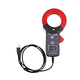 ディジタル電流計 高精度クランプリークメータ 電気テスト 0.00mA〜1200A USB ETCR6800