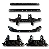 TAGATORON（タガトロン）カーボンスターターセット 詰め合わせアソートセット (1. 【ブラック】5種6枚セット)