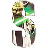 18" Star Wars Yoda Embossed Tin Letter ~ S [並行輸入品]