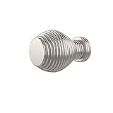 Allied Brass C-1-SN Designer Cabinet Knob, Satin Nickel [並行輸入品]