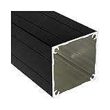 アルミ角パイプ 50×50mm ■ブラック ▼長さ51～100cm JQ5