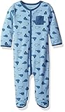Absorbaベビー男の子Footie カラー: ブルー