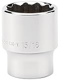 15 & 16" Draper 1/2" Square Drive Hi-torq 12 Point Socket