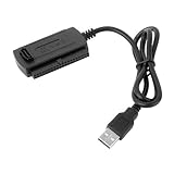 【ノーブランド品】SATA/PATA/IDE → USB 2.0 変換アダプタケーブル(米国標準プラグ)　　2.5''/3.5''ハードドライブ対応