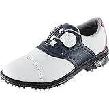 キャロウェイ（Callaway） ウィメンズ ツアースタイル サドル LS 15 JM ゴルフ スパイク WHT/NVY/RED 23.0cm