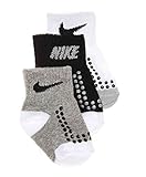 Nike Baby Boy 's滑りにくいソックス3ペアパック(3 C-7 C)