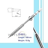 Wiysond　TS100　ハンダゴテ　ハンタコテ　ハンドル〜　インテリジェント　ヒト化、低消費電力、12～24V入力　スタンバイモード　65W　USB起動 (コテ先BC2)