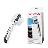 【LED SHOWER【B】】シャワーヘッド ホーム＆キッチン シャワー led 家電＆カメラ led電球 ledライト 水温計 水温系 風呂