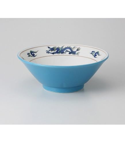 Amazon.co.jp: 長峰陶苑 鳳凰図 ラーメン鉢 中華丼3客 中華食器 m359
