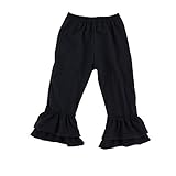 Wennikids PANTS ベビー・ガールズ US サイズ: X-Large(4-5T) カラー: ブラック