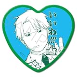 『幼稚園WARS』 [ルーク] ハート型缶バッジ D