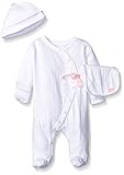 Amy Coe Baby Girls' Heart Shape with Bow Take Me Home Set White 0-3 Months [並行輸入品]