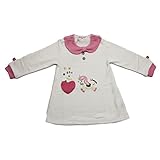 【SiShuNon/シシュノン】ユニコーンAライン衿付ワンピース ベビー キッズ ユニコーン Aライン 衿付 ワンピース 95 1 ホワイト