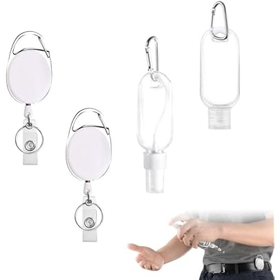 Amazon.co.jp: 【レザー調 ケース付き スプレーボトル】30ml ピンク