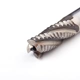 【ノーブランド品】エンドミルカッター　4枚刃　鋼製 超硬エンドミル 加工用カッター 10 x 10mm