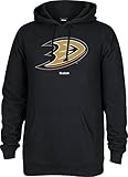 NHLメンズジャージーCrestプルオーバーパーカー ブラック
