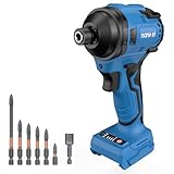 NANWEI インパクトドライバー マキタ18Vバッテリー対応 最大トルク240N·m 電動インパクトドライバー 1/4インチブラシレスモーター 4段出力モード 小型軽量 コードレス 無段変速 LEDライト付き 本体のみ 【バッテリー・充電器別売り】