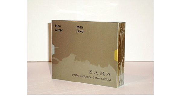 Amazon Co Jp Zara メンズ ゴールド シルバー Eau トイレットedt フレグランス パーフェーム 30ml 30ml ボックス入り ホーム キッチン