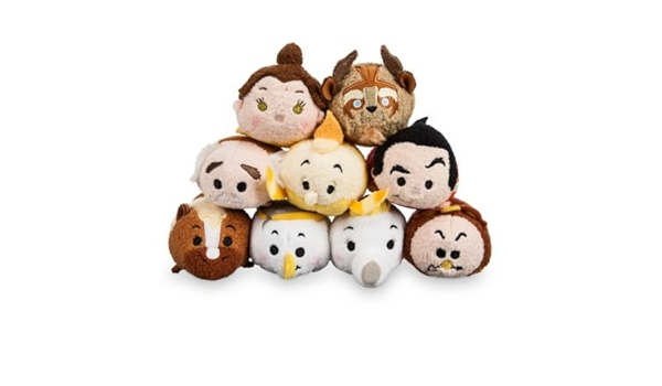 Amazon ディズニーストアusa Tsum Tsum ツムツム ミニ S 美女と野獣 セット 並行輸入品 ぬいぐるみ おもちゃ