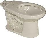 Gerber配管gav2185209 2473771 Avalanche Siphonジェットトイレボウル、ラウンド、1.6 GPF / 1.28 GPF、ビスケット
