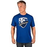 Montreal Impact MLSメンズチームロゴTシャツ L ブルー