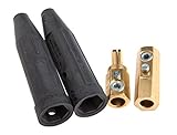 Forney 57710 Cable Connector, Camlock Type, Number 1 thru Number 4, 1-Pair [並行輸入品]