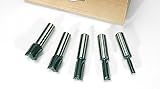 MLCS 8375 Straight Router Bit 5-Piece Boxed Set [並行輸入品]