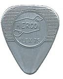 Jim Dunlop ギターピック Herco Nylon Flat Picks Flex 75 HE211P シルバー