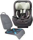 Maxi Cosi Pria 70 Convertible Car Seat with Air Wicking Fabric & Car Seat Protector, Mineral Grey by